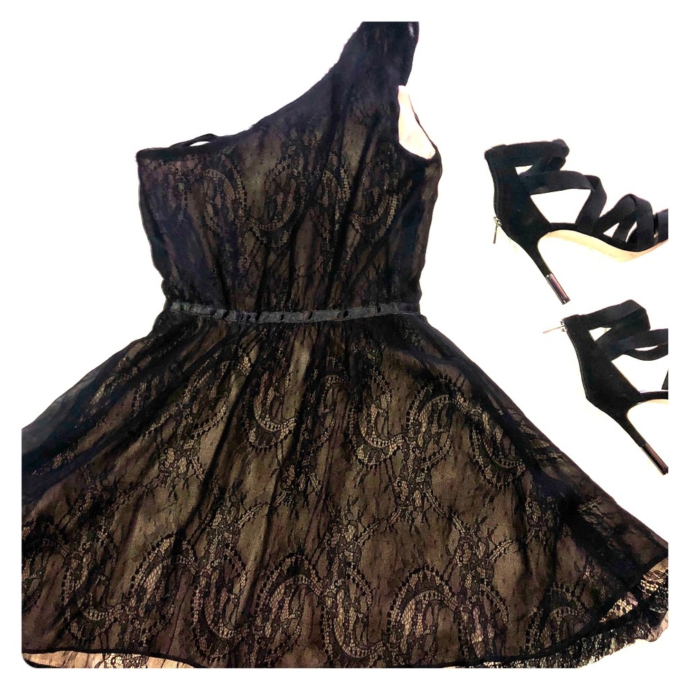 NWT Isabell Lu black cocktail dress